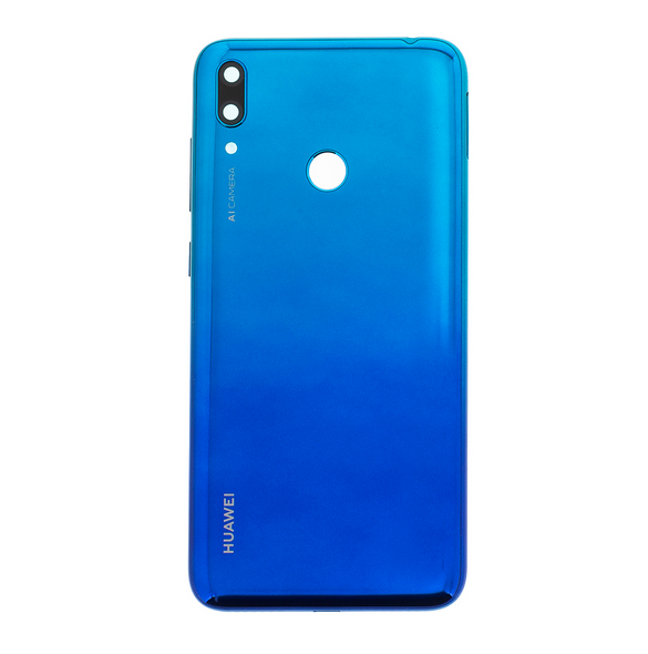 Batterilucka Huawei Y7 2019 - Blå