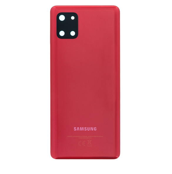 Batterilucka Samsung Galaxy Note 10 Lite - Röd
