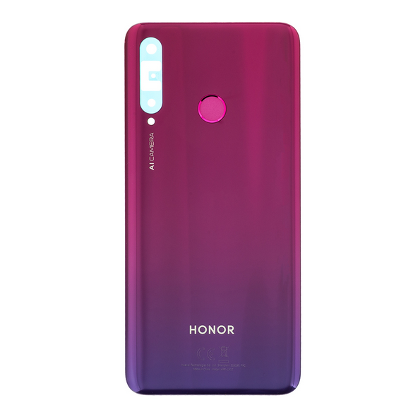 Batterilucka Huawei Honor 20 Lite - Röd (Service Pack)
