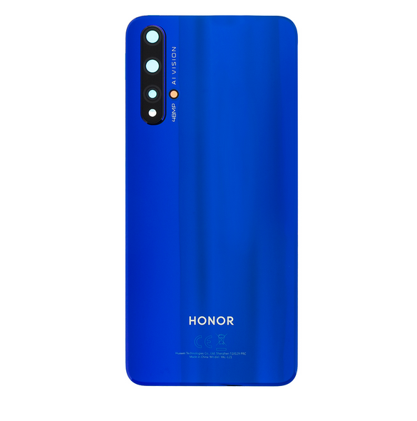 Batterilucka Huawei Honor 20 - Blå (Service Pack)