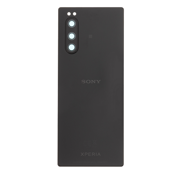 Batterilucka Sony Xperia 5 - Svart (Service Pack)