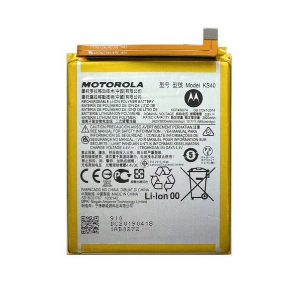 Motorola Batteri 3000mAh Li-Ion KS40 (Bulk)