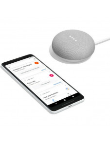 Google Home Mini - Chalk - UK adapter