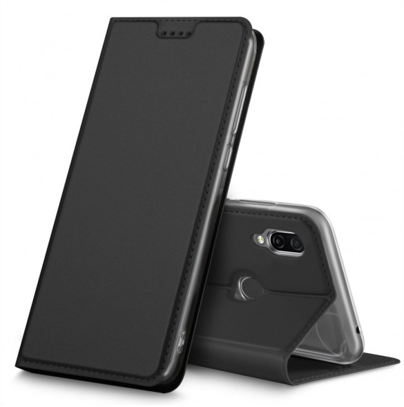 JollyFX Plånboksläderfodral till Huawei Nova 3 - Svart