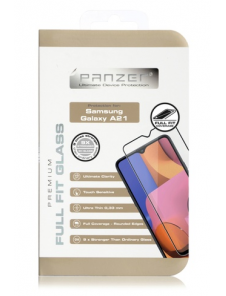 Panzer Full-Fit Glass Samsung Galaxy A21 - Svart