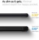 Svart och mycket praktiskt omslag från Spigen.