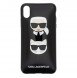 Karl Lagerfeld hårt fodral TPU Cover KLHCI61TPUKICKC iPhone XR - Svart