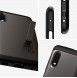 Vapenmetall och mycket snyggt omslag Samsung Galaxy Xcover Pro.