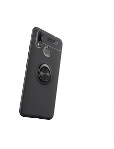 Finger Ring Kickstand TPU Case till Huawei nova 3 - Svart