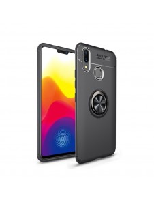 Finger Ring Kickstand TPU Case till Huawei nova 3 - Svart