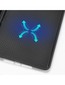 DUX DUCIS Skin Pad-tabletter med flera vinklar och Smart Sleep-funktion för iPad Mini 4 / iPad Mini 2019  - Svart