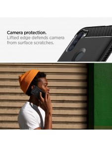 Spigen Rugged Armor Samsung Galaxy A11 - Matt svart