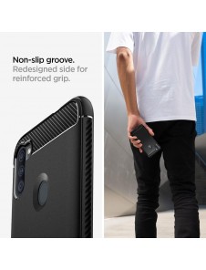 Spigen Rugged Armor Samsung Galaxy A11 - Matt svart