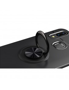 Finger Ring Kickstand TPU Case till Huawei nova 3 - Svart