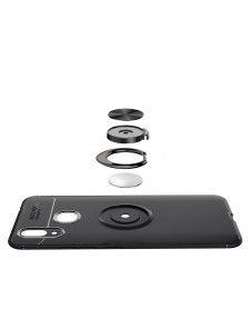 Finger Ring Kickstand TPU Case till Huawei nova 3 - Svart