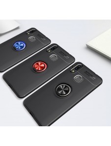 Finger Ring Kickstand TPU Case till Huawei nova 3 - Svart