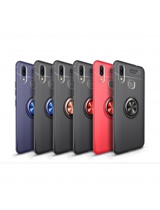 Finger Ring Kickstand TPU Case till Huawei nova 3 - Svart