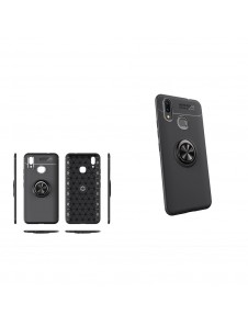 Finger Ring Kickstand TPU Case till Huawei nova 3 - Svart