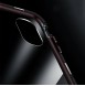 JollyFX Full Magnetisk Fodral Full Body Front och Back Cover + härdat glas för iPhone XS Max - Svart-transparent