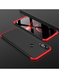 JollyFX Mate PC Skal till Huawei nova 3 - Svart / Röd