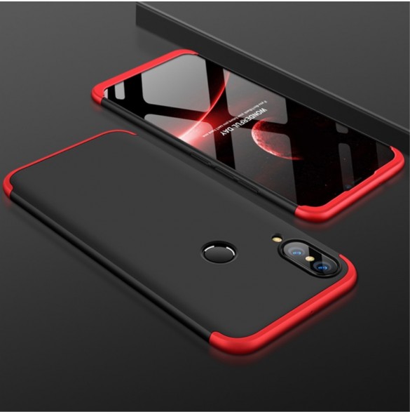 JollyFX Mate PC Skal till Huawei nova 3 - Svart / Röd