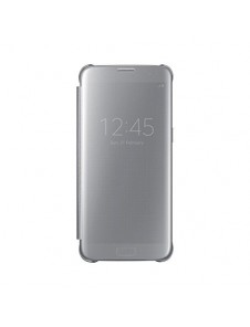 Samsung EF-ZG935CSE Clear View Cover Skal till Samsung Galaxy S7 Edge - Silver
