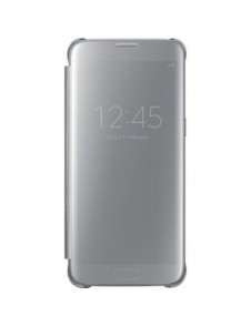 Samsung EF-ZG935CSE Clear View Cover Skal till Samsung Galaxy S7 Edge - Silver
