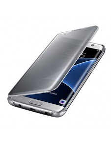 Samsung EF-ZG935CSE Clear View Cover Skal till Samsung Galaxy S7 Edge - Silver