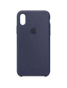 Original Apple MQT32ZM/A Silikon Case Skal till iPhone X, iPhone XS - Blå