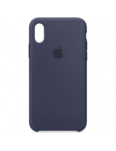Original Apple MQT32ZM/A Silikon Case Skal till iPhone X, iPhone XS - Blå