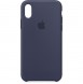 Original Apple MQT32ZM/A Silikon Case Skal till iPhone X, iPhone XS - Blå