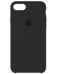 Apple MMW82ZM/A Silikon Skal till iPhone 7, iPhone 8 - Svart