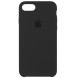 Apple MMW82ZM/A Silikon Skal till iPhone 7, iPhone 8 - Svart