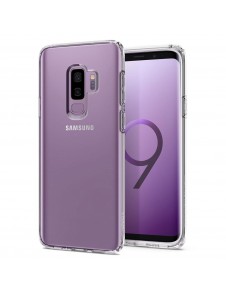 Spigen Liquid Glitter Crystal fallet täcker Samsung Galaxy S9 Plus G965 - Genomskinlig