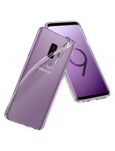 Spigen Liquid Glitter Crystal fallet täcker Samsung Galaxy S9 Plus G965 - Genomskinlig