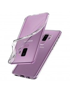 Spigen Liquid Glitter Crystal fallet täcker Samsung Galaxy S9 Plus G965 - Genomskinlig