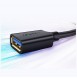 Ugreen USB 3.0 (hona) - USB 3.0 (hane) kabel förlängningssladd 1 m - Svart (10368) Ex-display