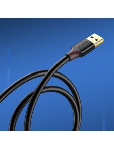 Ugreen USB 3.0 (hona) - USB 3.0 (hane) kabel förlängningssladd 1 m - Svart (10368) Ex-display