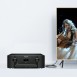 Stöder okomprimerat PCM-ljud eller komprimerat 5.1- och 7.1-surroundljud inklusive Dolby Digital Plus och DTS-HD