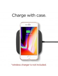 Spigen Liquid Crystal fallet täcker iPhone 8 Plus / 7 Plus - Genomskinlig