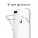 Spigen Liquid Crystal fallet täcker iPhone 8 Plus / 7 Plus - Genomskinlig