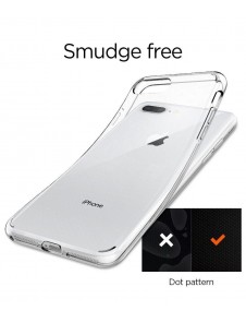 Spigen Liquid Crystal fallet täcker iPhone 8 Plus / 7 Plus - Genomskinlig