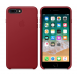 Apple MQHN2ZM/A till iPhone 7 Plus, iPhone 8 Plus Läderskal  - Röd
