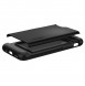 Spigen Slim Armor CS plånbok fodral iPhone 8 / iPhone 7 / iPhone SE 2020 - Svart