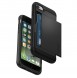 Spigen Slim Armor CS plånbok fodral iPhone 8 / iPhone 7 / iPhone SE 2020 - Svart