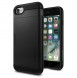 Spigen Slim Armor CS plånbok fodral iPhone 8 / iPhone 7 / iPhone SE 2020 - Svart