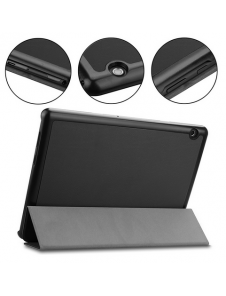 Tactical Book Tri Fold Case för Huawei MediaPad M5 10 - Blå