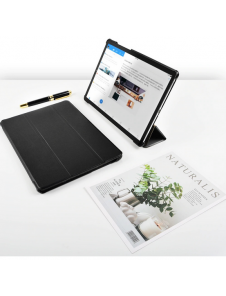 Svart och väldigt snyggt omslag Samsung Galaxy TAB 10.1 2016.