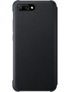 Huawei 51992478 S-View Case Vikbart Fodral Till Huawei Honor 10 - Svart