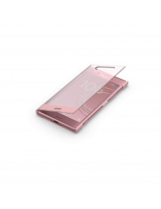 Sony Style Cover Stand SCTG50 Vikbart fodral för Sony XPERIA XZ1 - Rosa